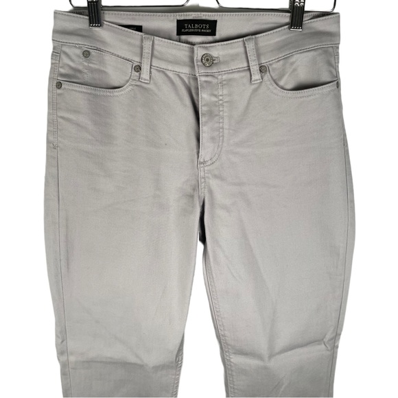 TALBOTS SLIM ANKLE JEANS - ZENITH WASH | Size: 6 - Picture 4 of 9